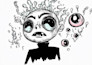 create simple character doodle art
